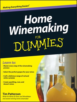 Home Winemaking For Dummies - ebook